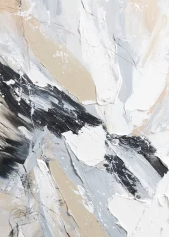 Abstract Power schilderij (120x180cm) in de kleur Multi Color