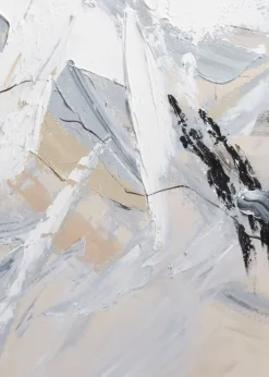 Abstract Power schilderij (120x180cm) in de kleur Multi Color