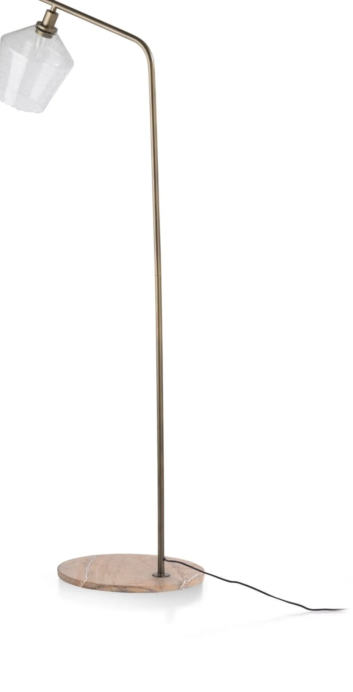 Amy vloerlamp 1*E27 in kleur Goud shop je bij COCOmaison