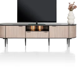 ARAMON lowboard (210cm) - 2-deuren + 1-lade - XOOON