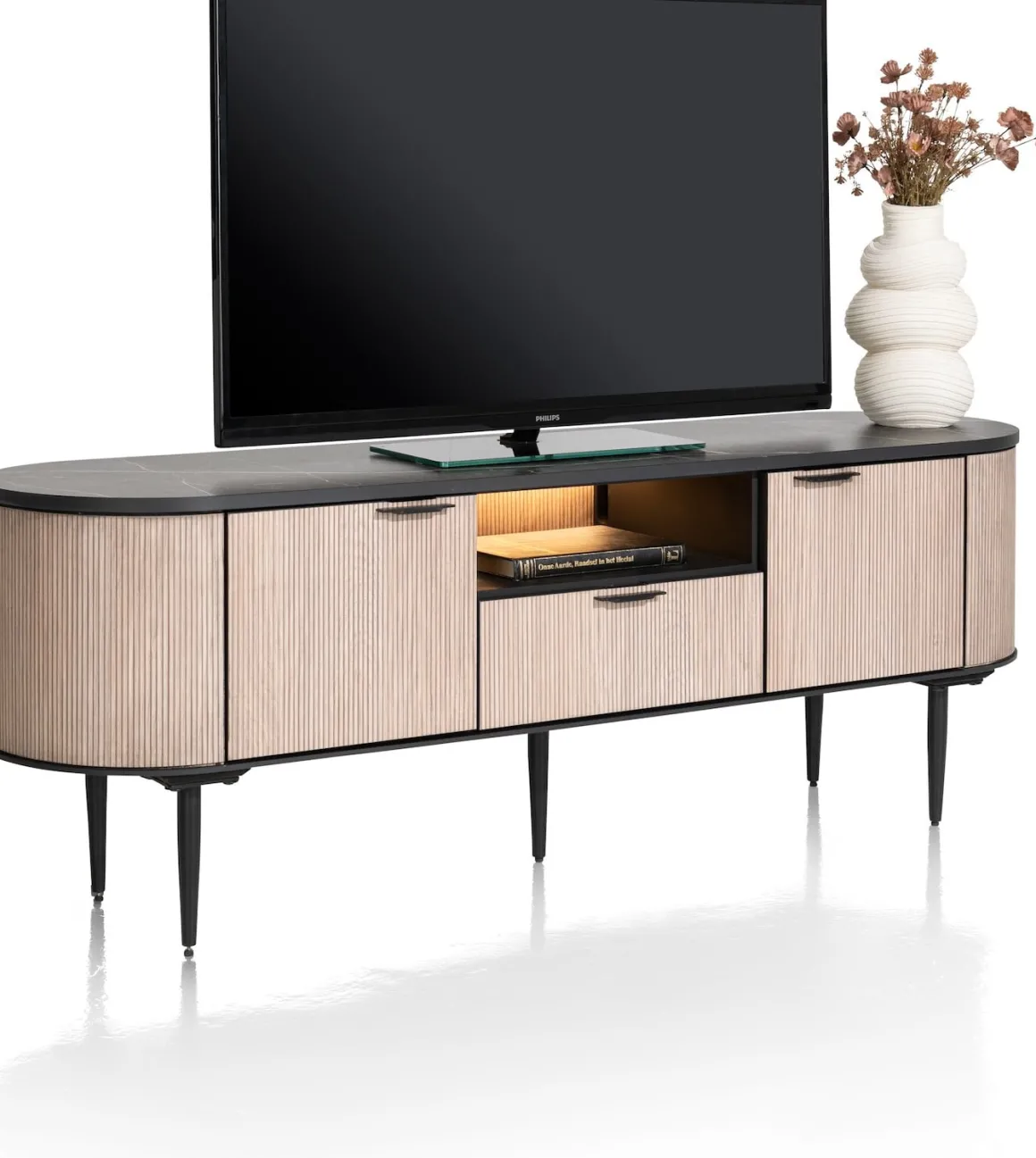 ARAMON lowboard (170cm) 2-deuren + 1-lade - XOOON