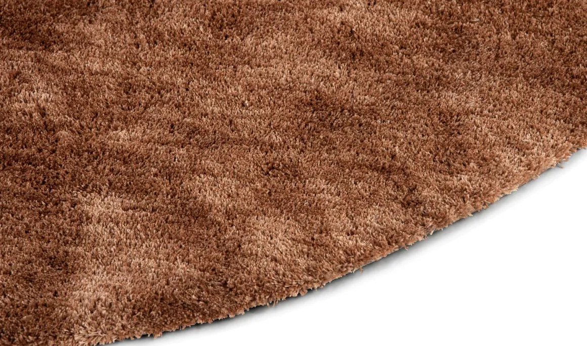 Arawood karpet 220x300cm in de kleur Koper - COCOmaison