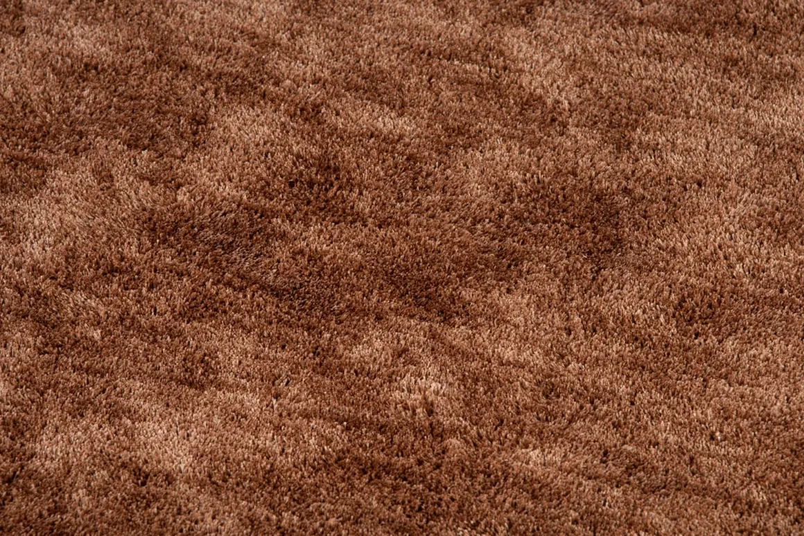 Arawood karpet 220x300cm in de kleur Koper - COCOmaison