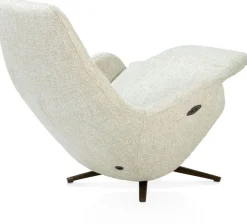 Arco, relax-fauteuil - 1 motor - verstelbare hoofdsteun - stof Luton - inclusief accu - Groen