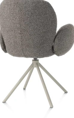 Armstoel Jaxon (draaibaar) in de kleur Lever - XOOON