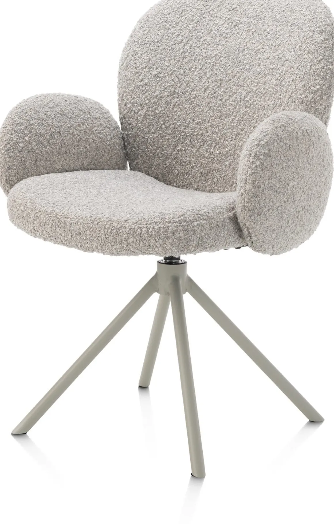 Armstoel Jaxon (draaibaar) in de kleur Kiezel - XOOON