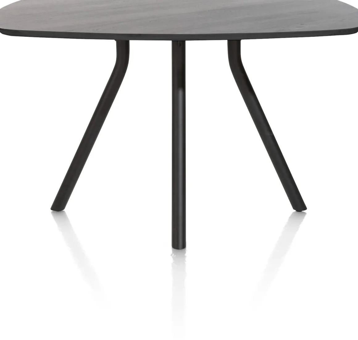 ARVADA bartafel 160 x 100 cm - ovaal - marmerlook