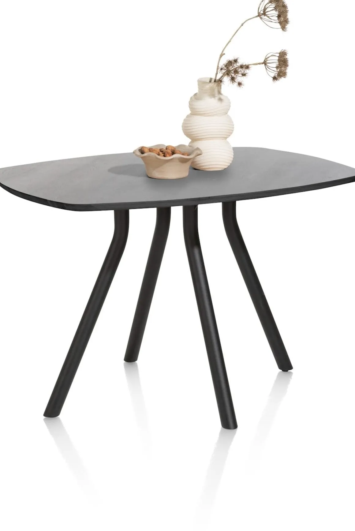 ARVADA bartafel 160 x 100 cm - ovaal - marmerlook