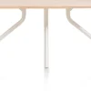 ARVADA tafel 220 x 110 cm - ovaal - centrale poot Nebbia