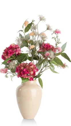 Ball Mum Spray H93cm in de kleur Roze - COCOmaison