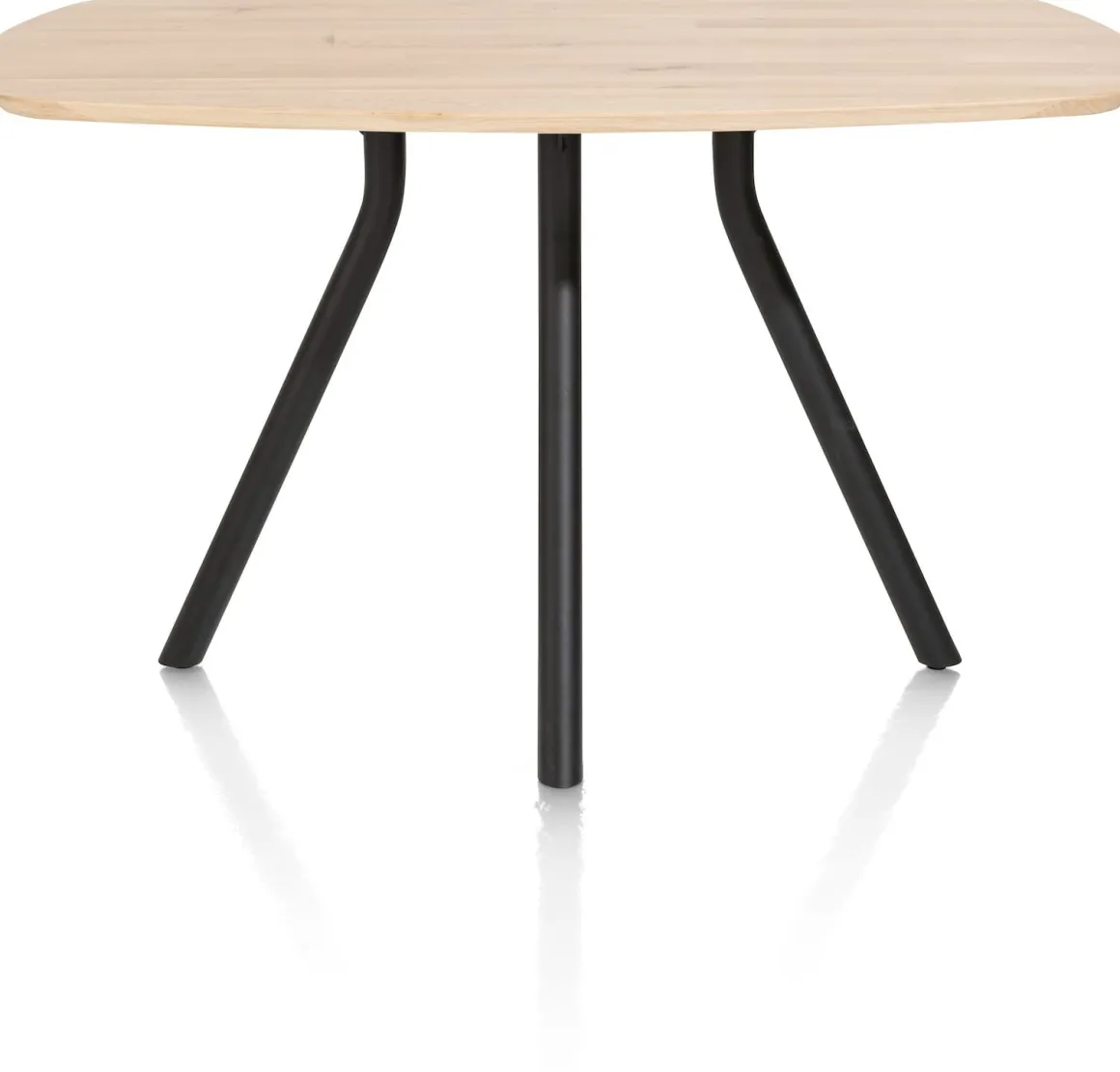 bartafel - ovaal met centrale poot (160x100cm) - XOOON