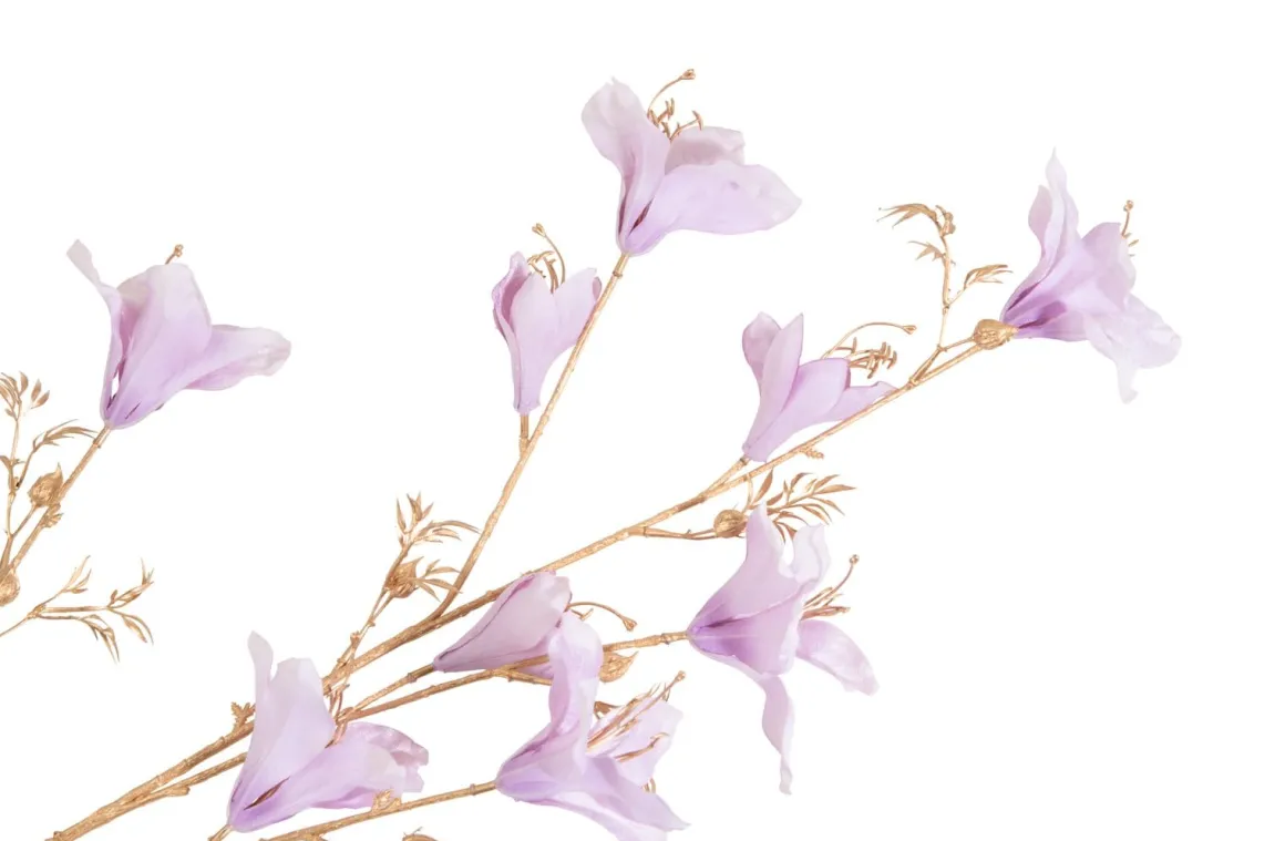 Bauhinia Branch H115cm kunstbloem in de kleur Paars - COCOmaison