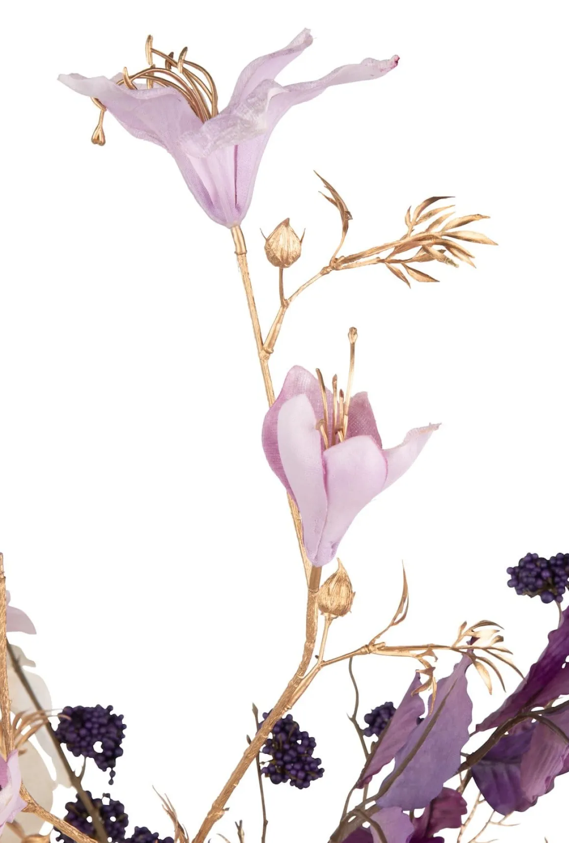 Bauhinia Branch H115cm kunstbloem in de kleur Paars - COCOmaison