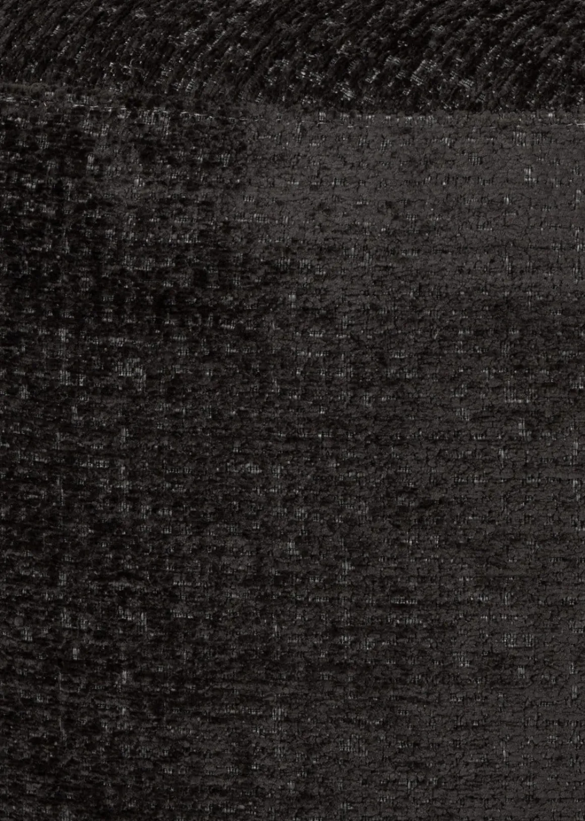 BeautiQ - Chic poef - rond 80 cm in de kleur Antraciet