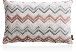 BeautiQ - Lush kussen 40x60cm in de kleur Koper - COCOmaison