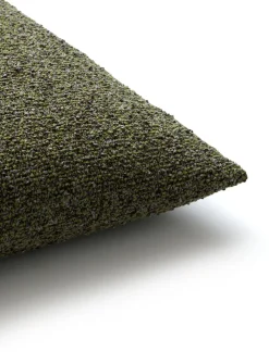 BeautiQ - Upper kussen 45x45cm in de kleur Olijf - COCOmaison