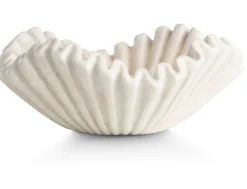 Bella schaal D28cm in de kleur Crème - COCOmaison