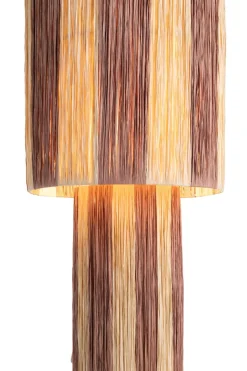 Billie vloerlamp 1*E27 in kleur Bruin shop je bij COCOmaison