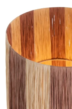 Billie vloerlamp 1*E27 in kleur Bruin shop je bij COCOmaison