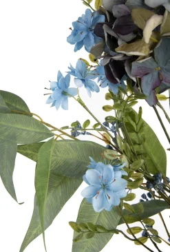 Blossom Spray H91cm kunstbloem in de kleur Blauw - COCOmaison