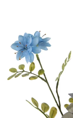 Blossom Spray H91cm kunstbloem in de kleur Blauw - COCOmaison