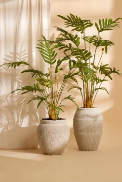 Braga pot H40cm in de kleur Beige - COCOmaison