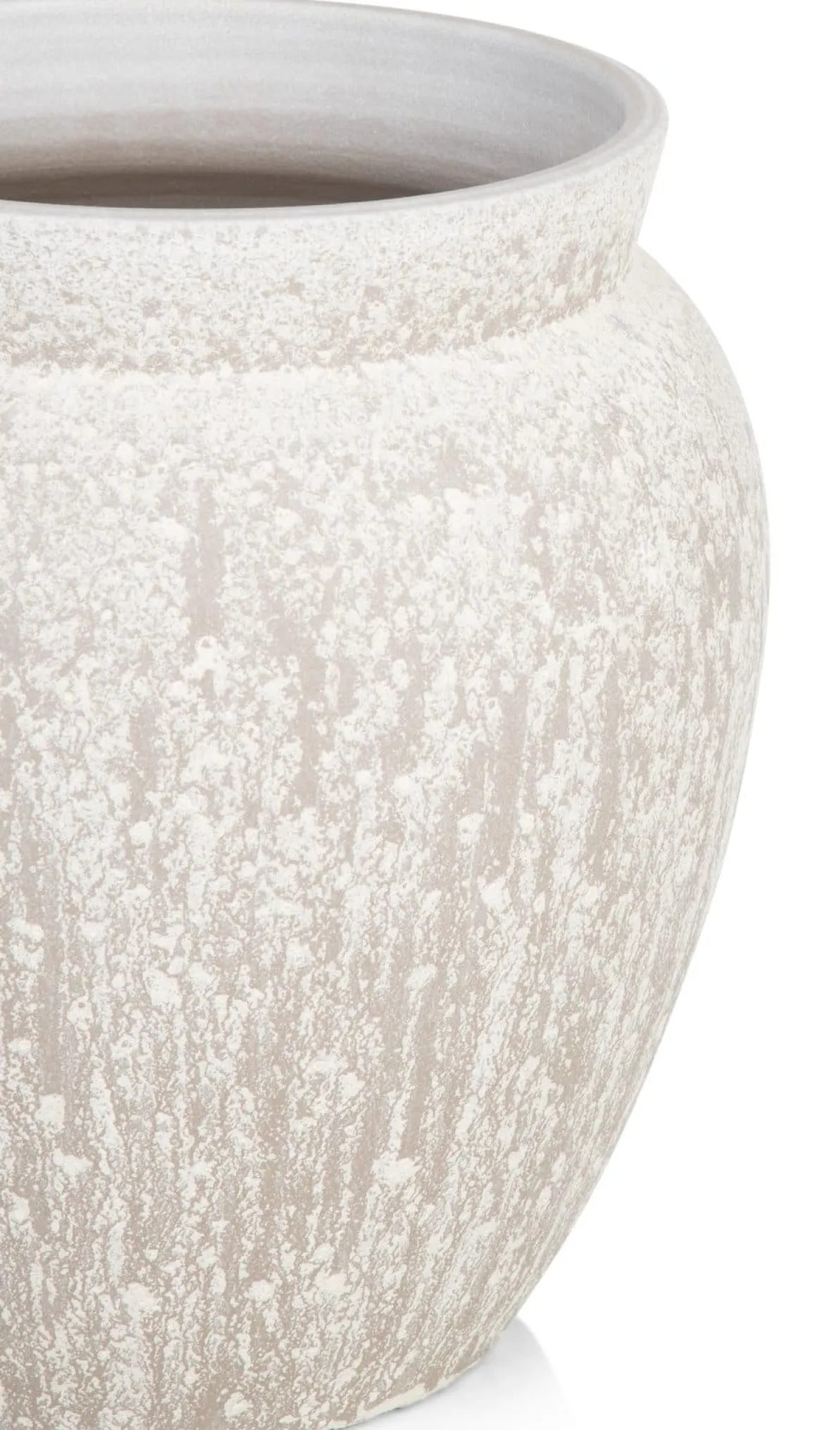 Braga pot H40cm in de kleur Beige - COCOmaison