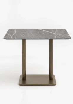 Brest bartafel marble light grey (120x75cm) in kleur Goud