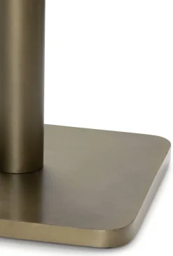 Brest bartafel marble onyx (D80cm) in kleur Goud van COCOmaison