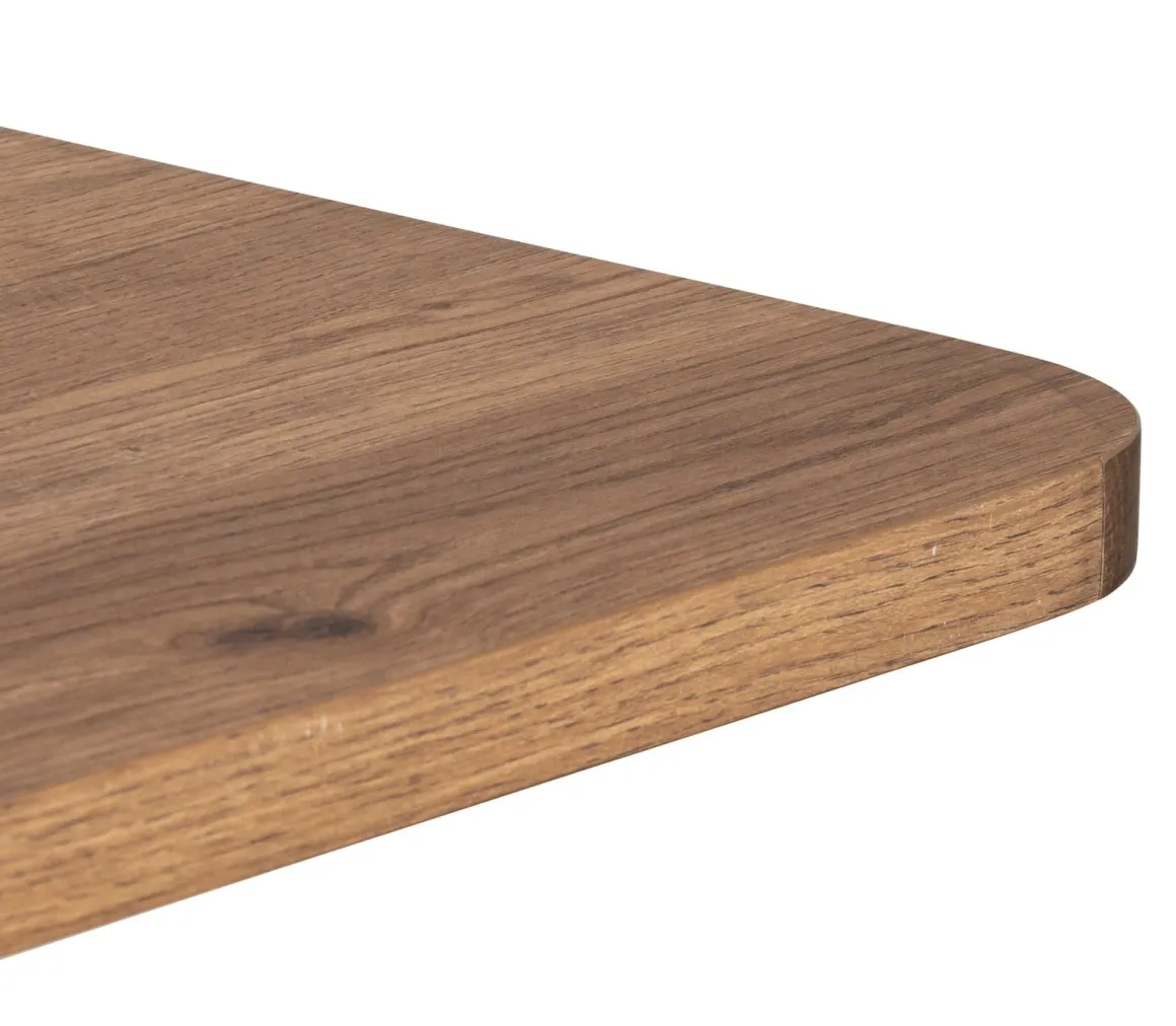 Brest bartafel vintage oak (120x75cm) kleur Zwart