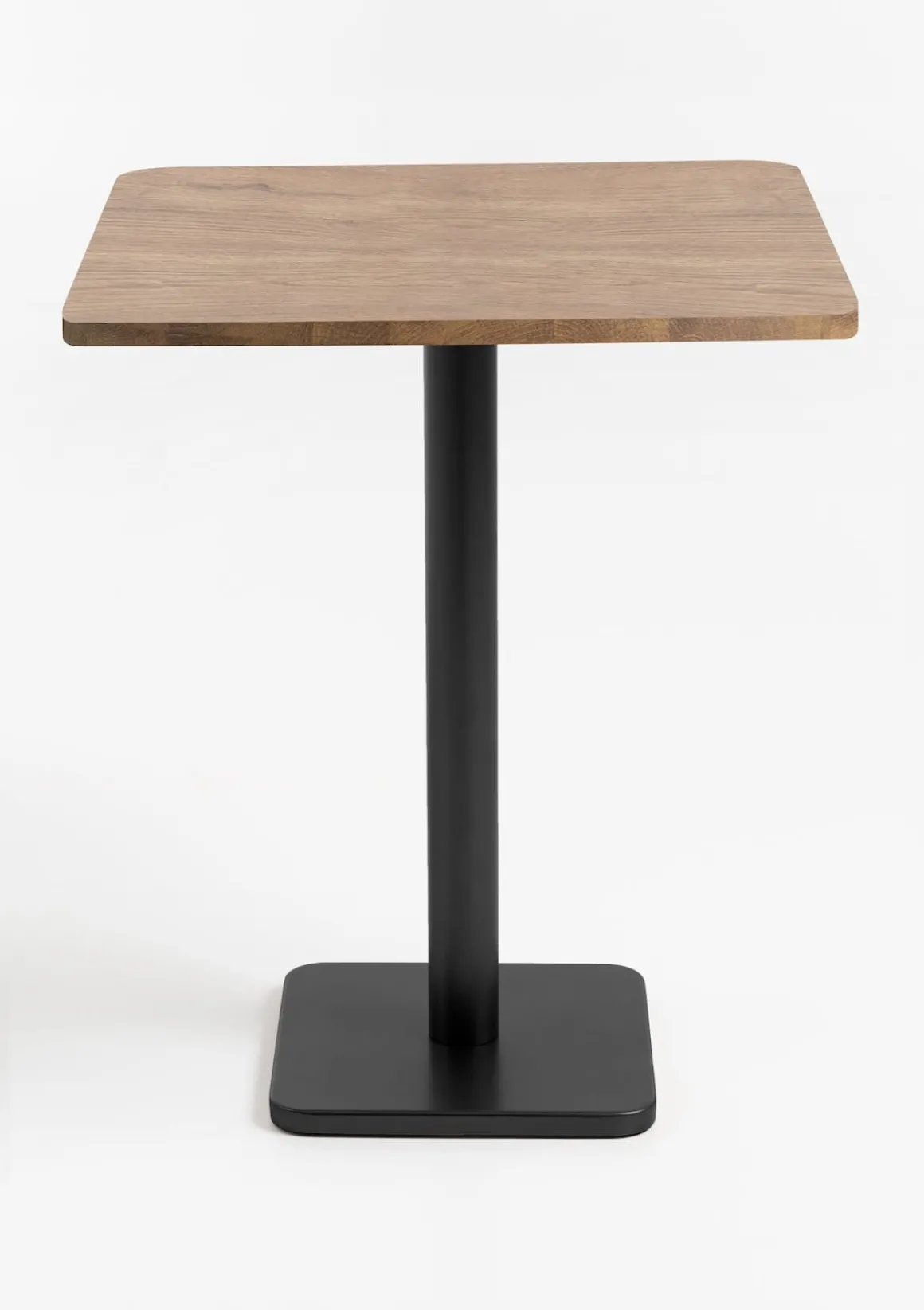 Brest bartafel vintage oak (75x75cm) kleur Zwart van COCOmaison