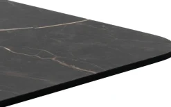 Brest bistrotafel marble onyx (120x75cm) kleur Goud