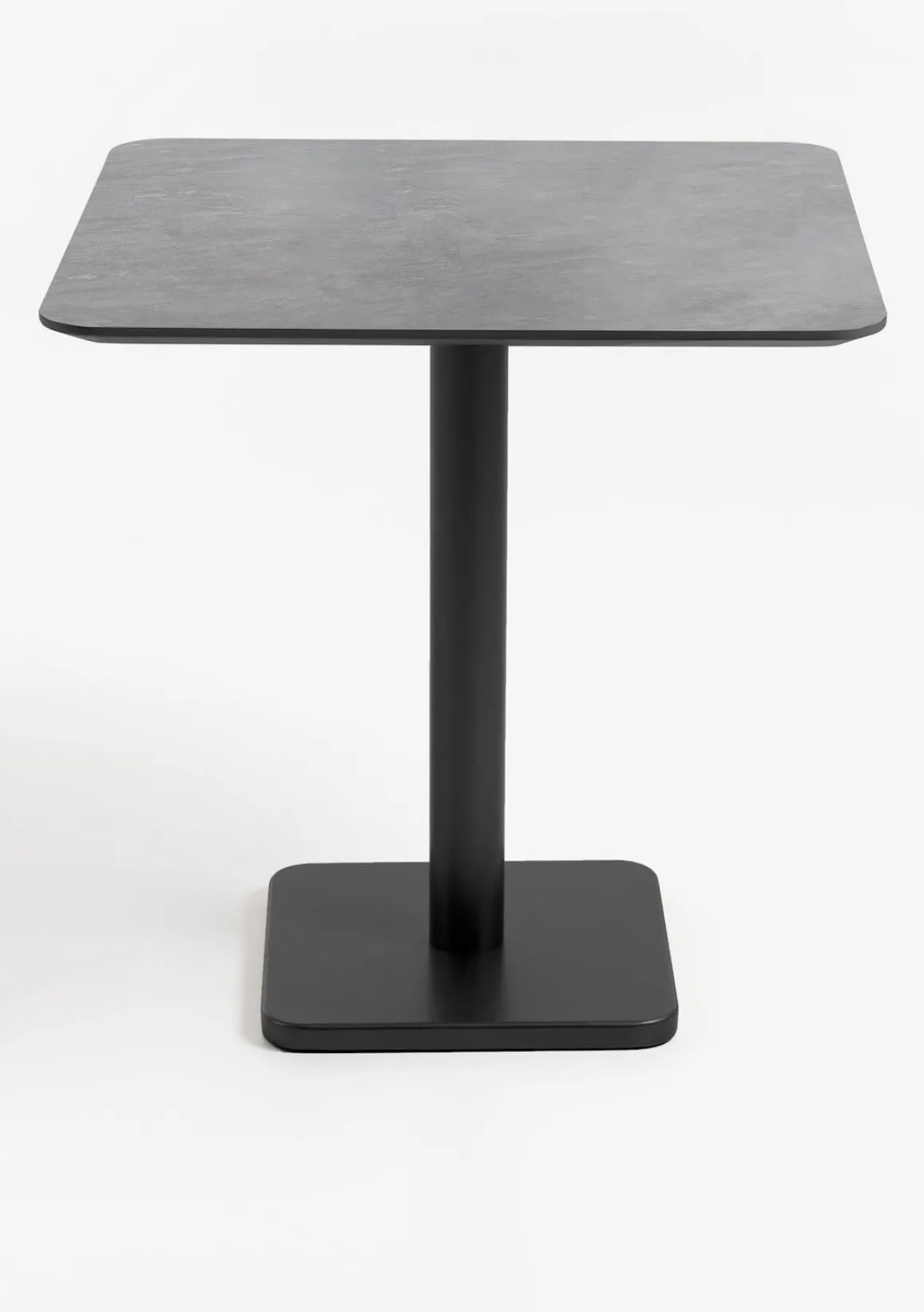 Brest bistrotafel stone (75x75cm) kleur Zwart van COCOmaison