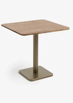 Brest bistrotafel vintage oak (75x75cm) kleur Goud