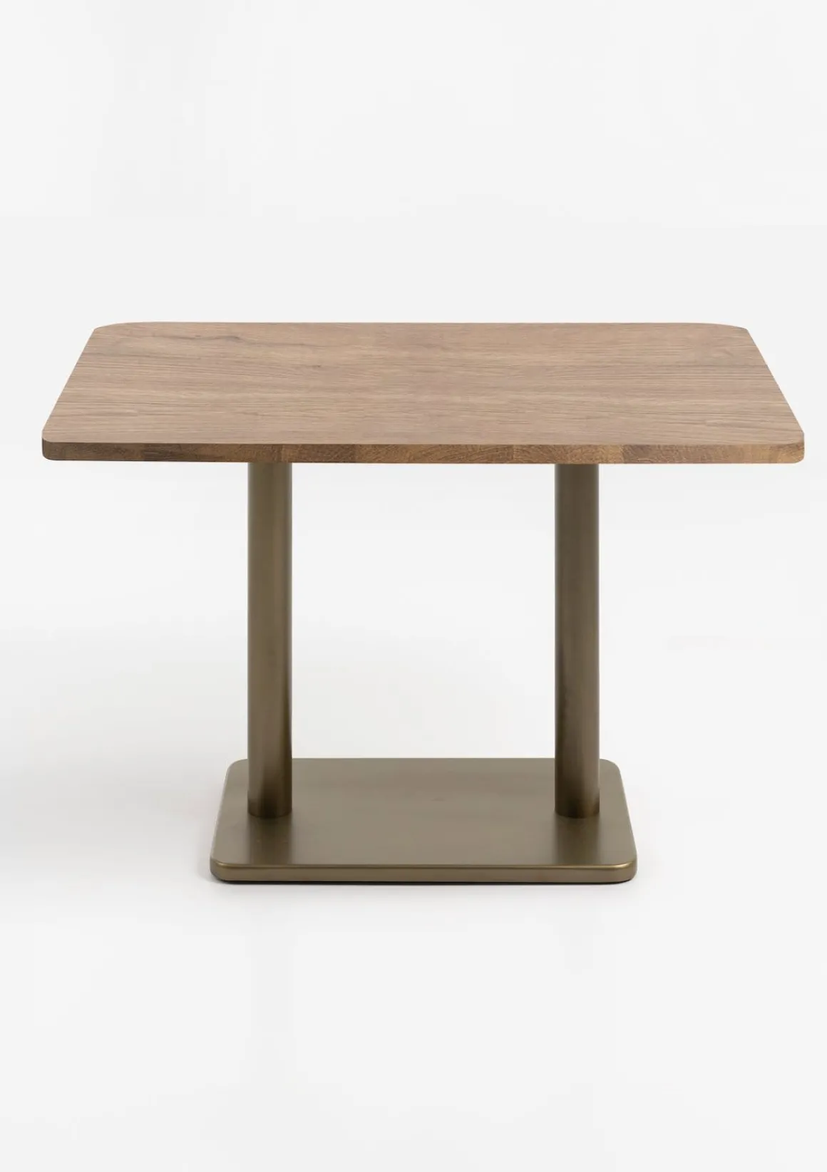 Brest bistrotafel vintage oak (120x75cm) kleur Goud