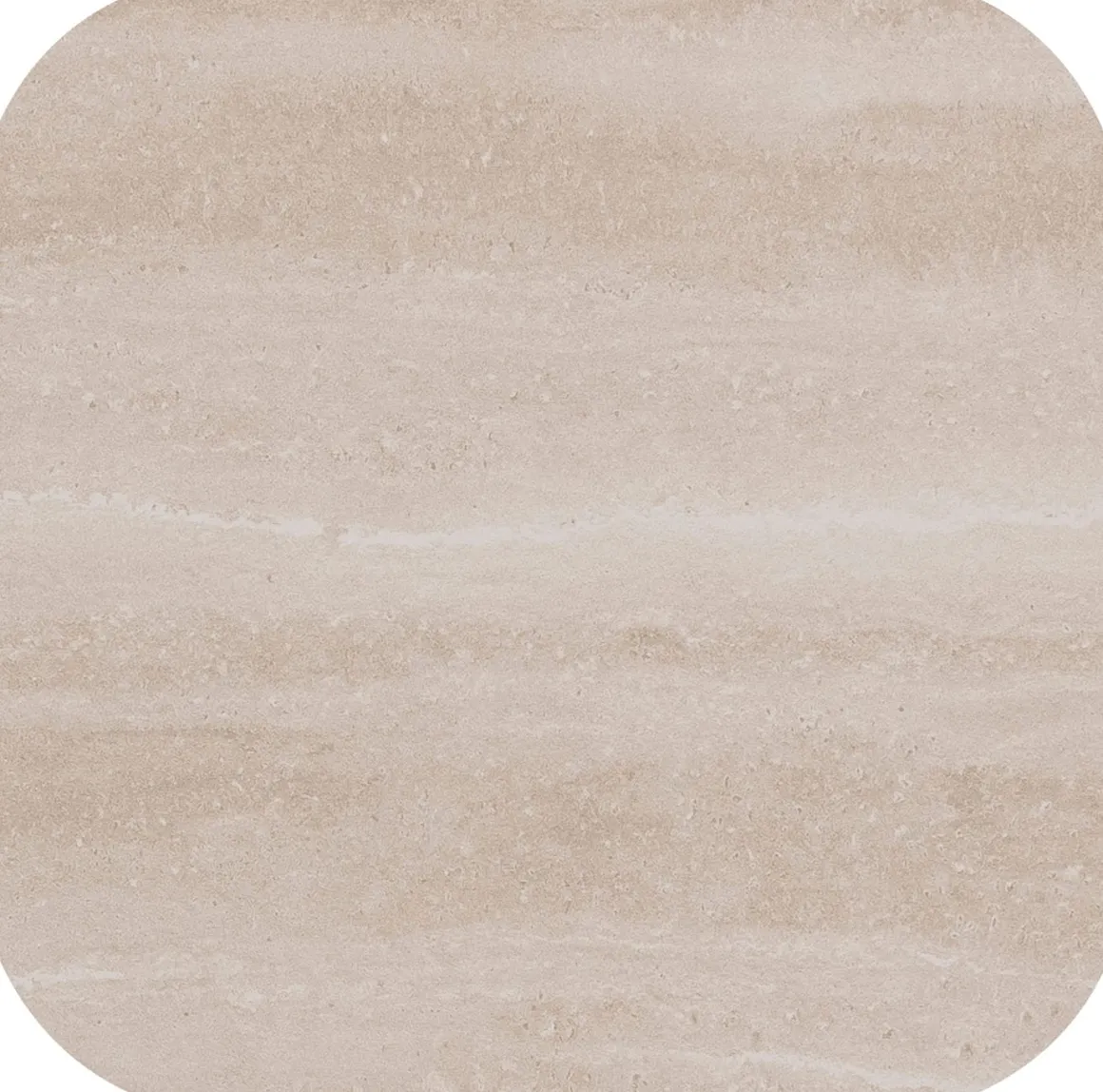 Brianto, salontafel 90 x 90 cm - keramiek blad Travertin