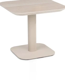 Brianto, salontafel 50 x 50 cm - keramiek blad Travertin