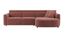 Cantello, 2,5 zits arm links - longchair curved rechts incl. 2 armkussens