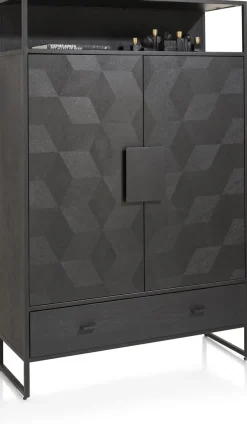 CAPELLA bergkast 115 cm - marmerlook