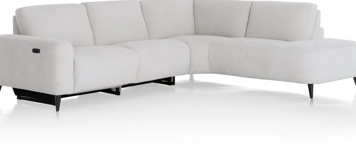 Carini, 2,5 zits arm links relax - ottomane groot rechts