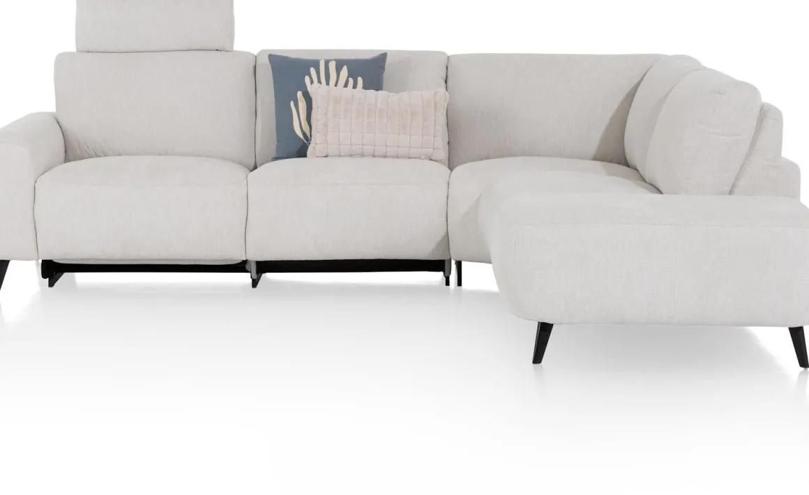 Carini, 2,5 zits arm links relax - ottomane groot rechts