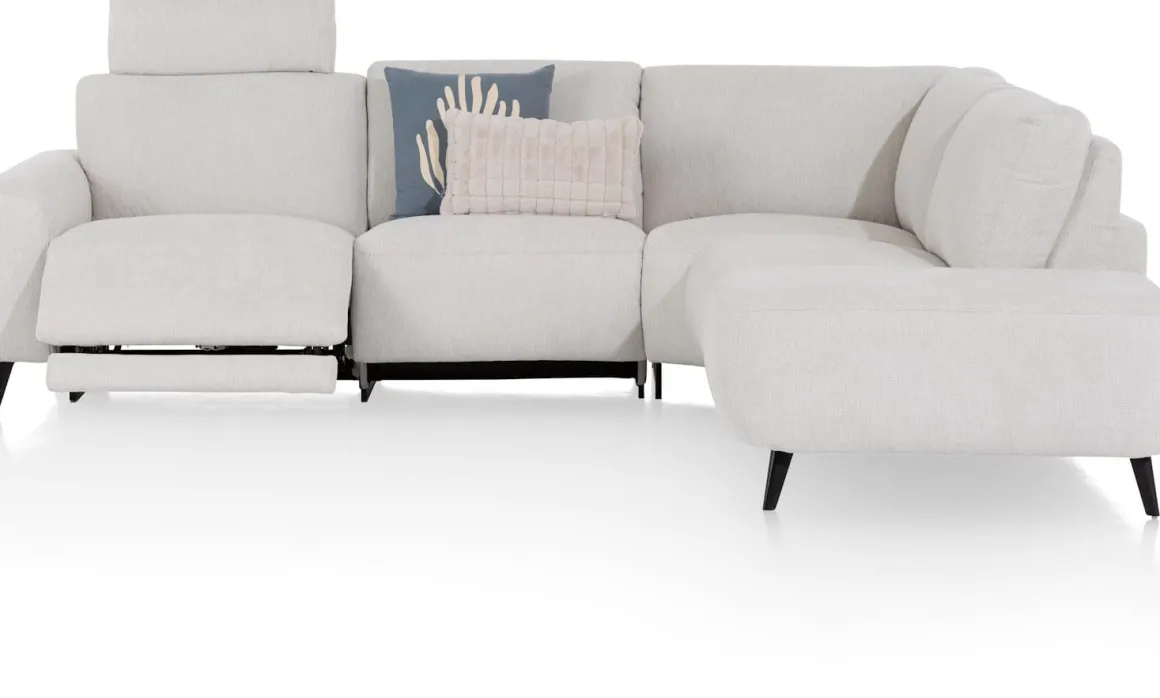 Carini, 2,5 zits arm links relax - ottomane groot rechts