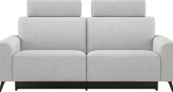 Carini, 3-zits - electrisch verstelbaar 2 x 1 motor - incl. 2-hoofdsteunen - bonellvering