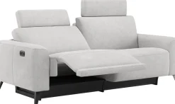 Carini, 3-zits - electrisch verstelbaar 2 x 1 motor - incl. 2-hoofdsteunen - bonellvering