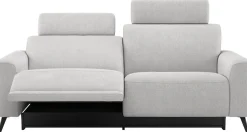 Carini, 3-zits - electrisch verstelbaar 2 x 1 motor - incl. 2-hoofdsteunen - bonellvering