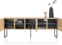 CARVING dressoir 240 cm. - 5-deuren - XOOON