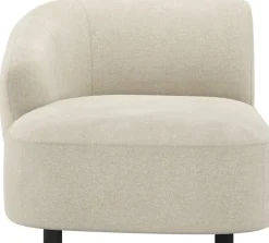 Cervo, longchair gebogen - links