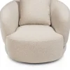 Cervos, fauteuil draaibaar - rond 100cm incl. 1 kussen 45x45