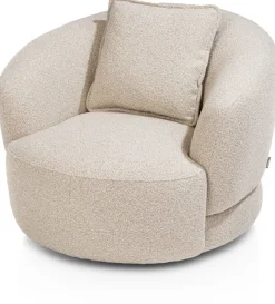 Cervos, fauteuil draaibaar - rond 100cm incl. 1 kussen 45x45
