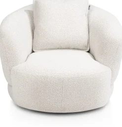 Cervos, fauteuil draaibaar - rond 100cm incl. 1 kussen 45x45